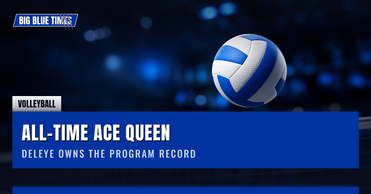 Brooklyn DeLeye Becomes Kentucky Volleyball's All-Time Aces Leader | Big Blue Times card