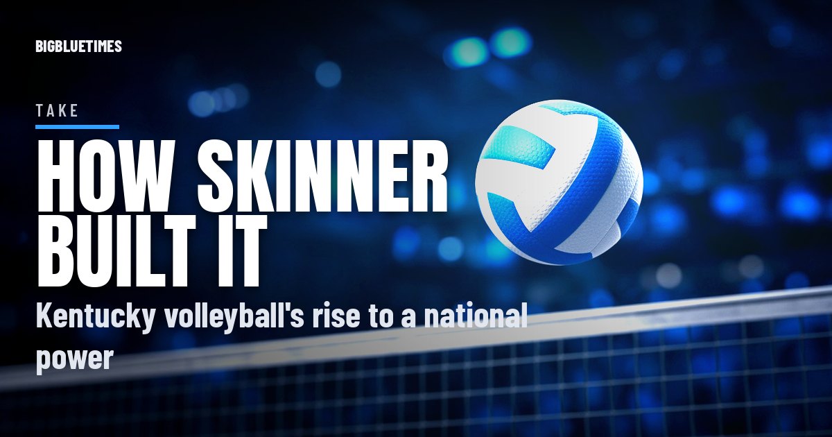 How Craig Skinner Built Kentucky Volleyball Into a National Power | Big Blue Times card