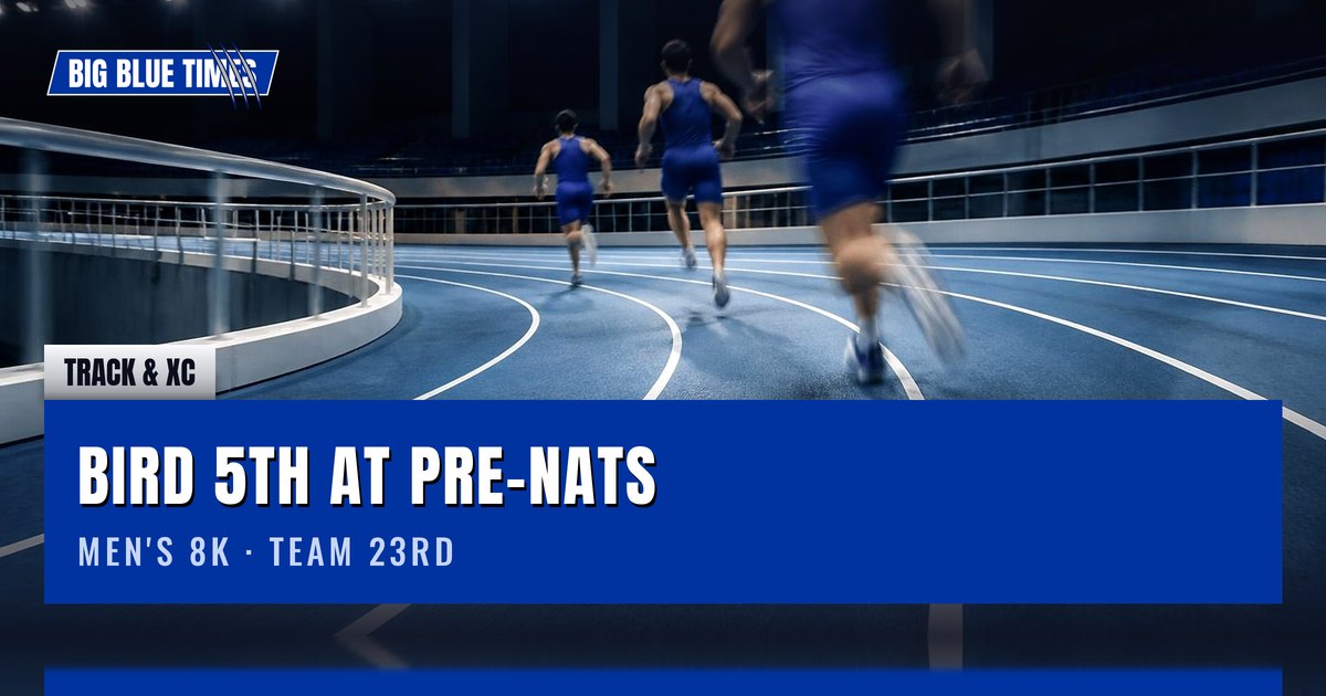Ed Bird Finishes Fifth at Pre-Nationals | Big Blue Times card