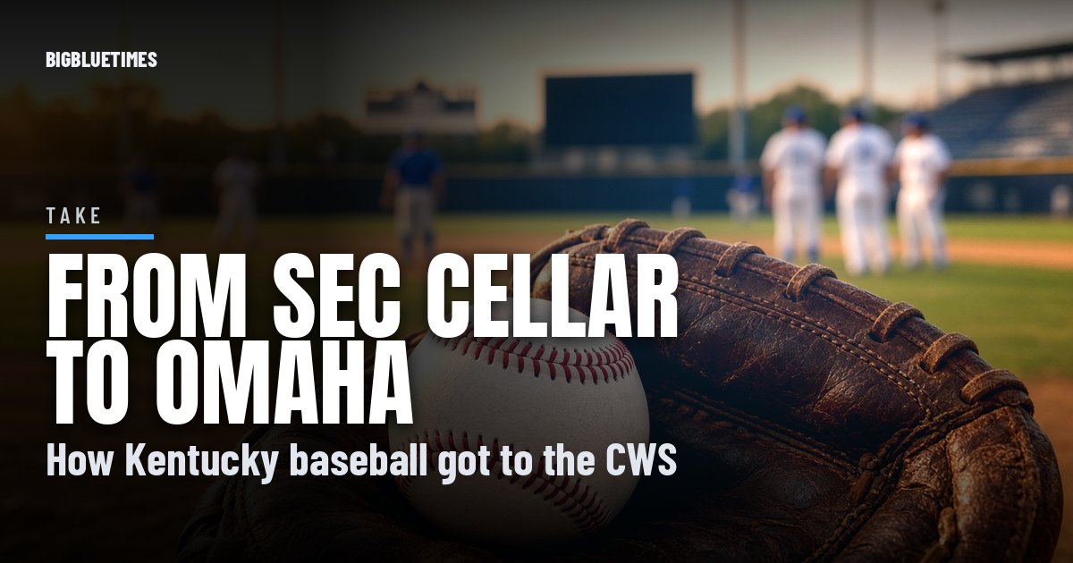 From SEC Cellar to Omaha: How Kentucky Baseball Built the Best Season in Program History | Big Blue Times card