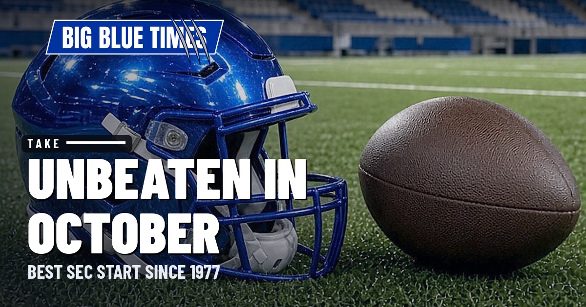 Kentucky Football Is Doing Things It Hasn't Done Since 1977 | Big Blue Times card