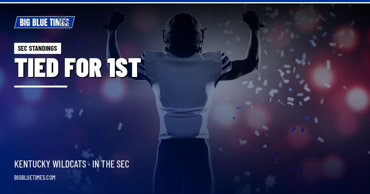 Kentucky Wildcats Are Tied for First in the SEC After Win at Oklahoma | Big Blue Times card