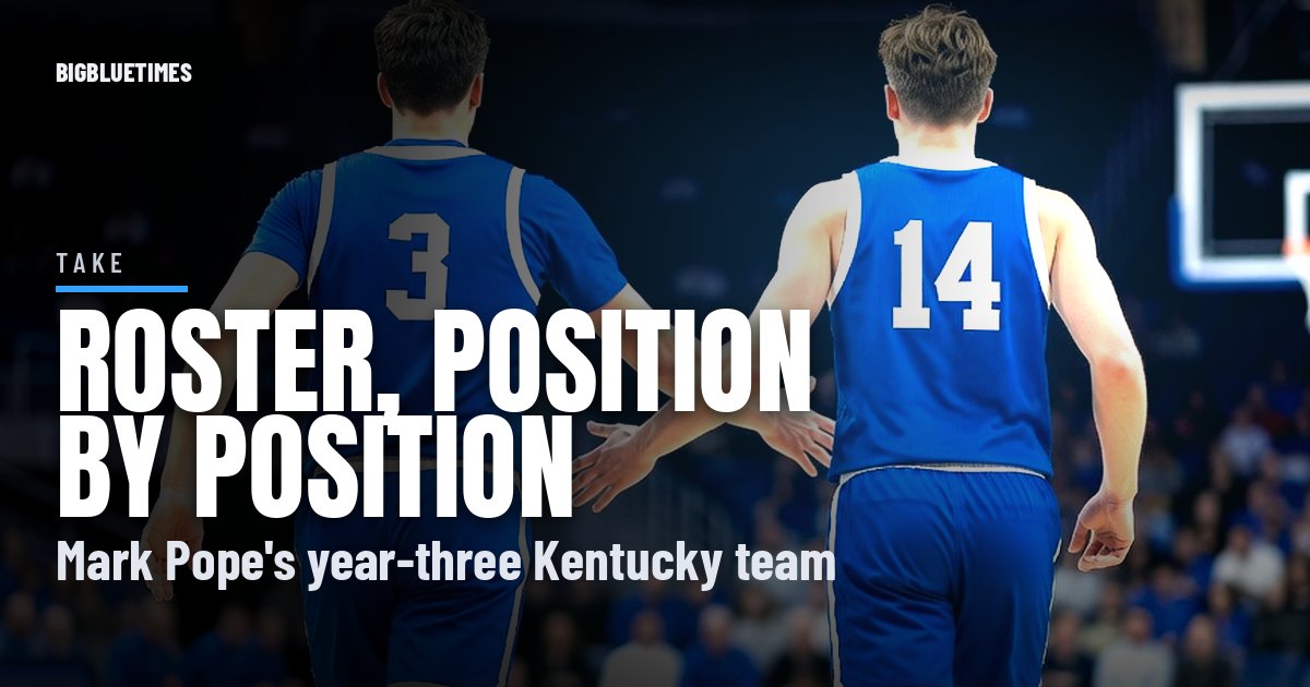 Mark Pope's Year-Three Roster, Position by Position | Big Blue Times card