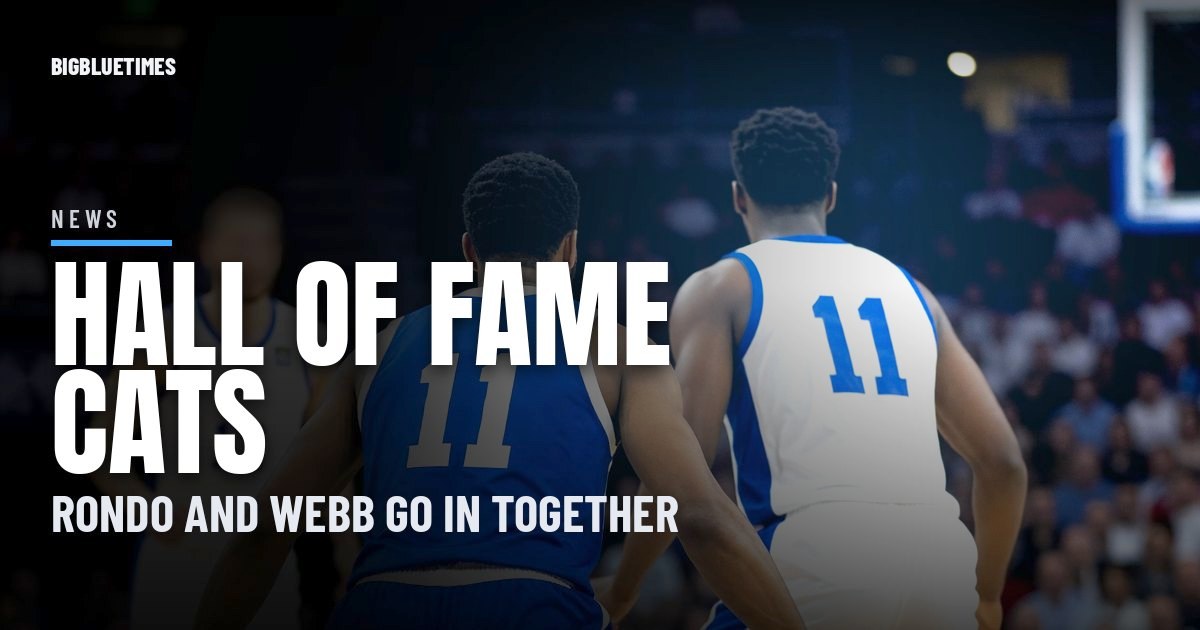 Rondo, Webb Inducted Into Kentucky Sports Hall of Fame | Big Blue Times card